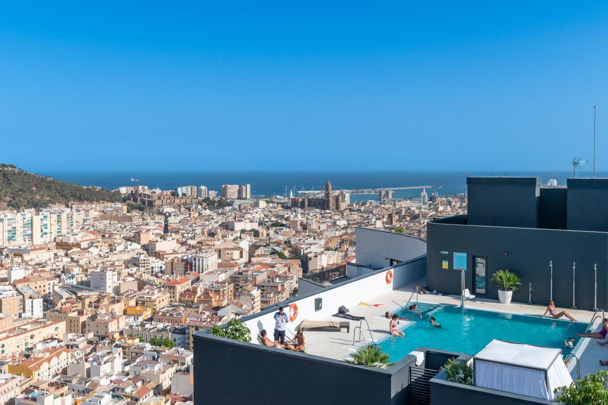 Xpce Urban 10 Malaga Skyline - Parking Free Apartment Exterior photo